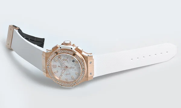 (HUBLOT)ウブロ コピー時計 ビッグバン エボリューション ゴールドダイヤモンド 301.PE.2180.RW.1104