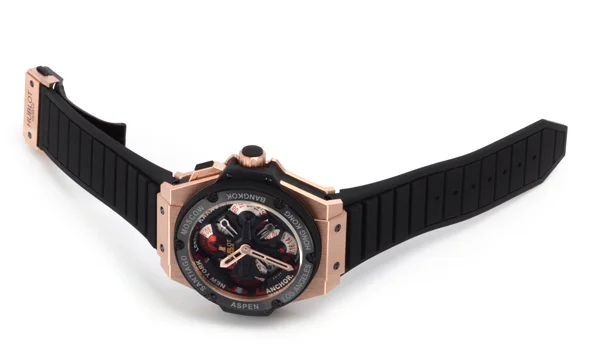 (HUBLOT)ウブロ コピー時計 キングパワー ウニコ GMT キングゴールドセラミック 771.OM.1170.RX (HUBLOT)ウブロ コピー時計 キングパワー ウニコ GMT キングゴールドセラミック 771.OM.1170.RX