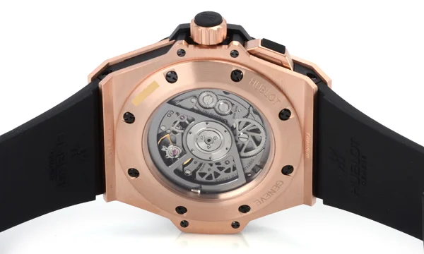 (HUBLOT)ウブロ コピー時計 キングパワー ウニコ GMT キングゴールドセラミック 771.OM.1170.RX (HUBLOT)ウブロ コピー時計 キングパワー ウニコ GMT キングゴールドセラミック 771.OM.1170.RX