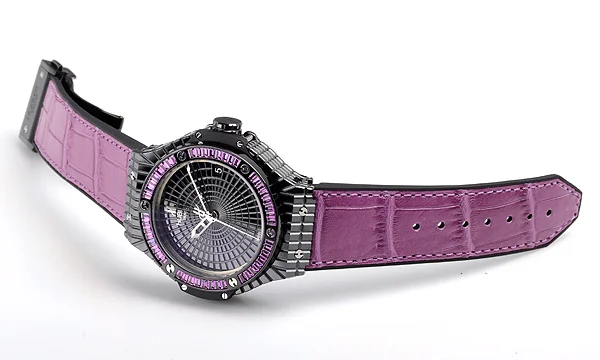 (HUBLOT)ウブロ コピー時計 ビッグバン トゥッティフルッティ パープルキャビア 346.CD.1800.LR.1905 (HUBLOT)ウブロ コピー時計 ビッグバン トゥッティフルッティ パープルキャビア 346.CD.1800.LR.1905