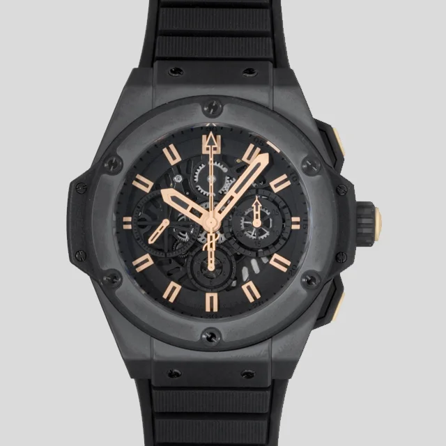 ウブロ 時計 コピー キングパワー バルハーバー ブラックスケルトン710.CI.1190.GR.BHM10