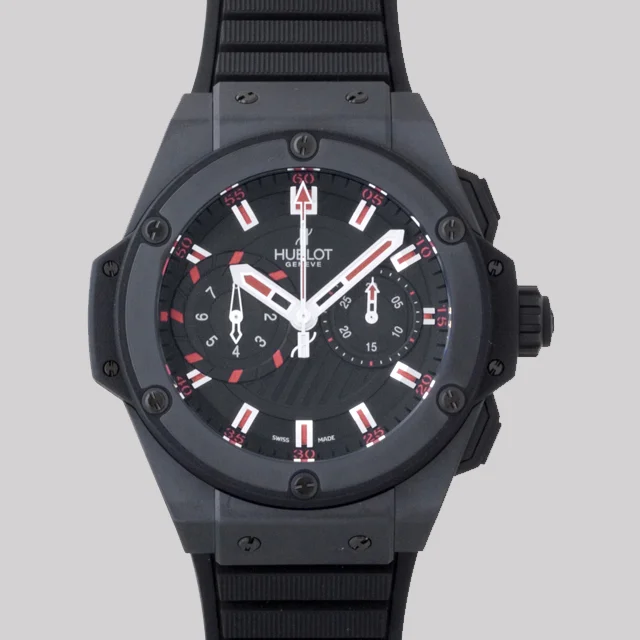 ウブロ 時計 コピー キングパワー フドロワイアント ブラックマジック.RX ブラックラバー ブラック715.CI.1123 