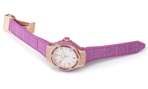 ウブロ 時計 コピー ビッグバン ゴールド トゥッティフルッティ パープル?361.PV.2010.LR.1905