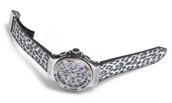 ウブロ 時計 コピー ビッグバン スノーレオパード 自動巻き 341.SX.7717.NR.1977