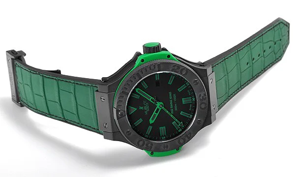 ウブロ 時計 コピー ビッグバン キング オールブラック グリーン322.CI.1190.GR.KRO09