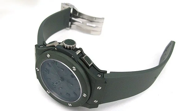 ウブロ 時計 コピー ビッグバン オールグリーン 自動巻き 301.GI..5290.RG