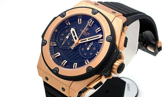 ウブロ 時計 コピーキングパワー フドロワイヤント ゴールド 自動巻き 715.PX.1128.RX