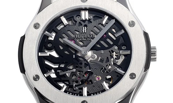 ウブロ 時計 コピー クラシックフュージョン クラシコ ウルトラシン スケルトン チタニウム 515.NX.0170.LR