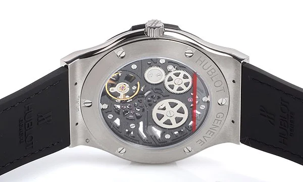 ウブロ 時計 コピー クラシックフュージョン クラシコ ウルトラシン スケルトン チタニウム 515.NX.0170.LR