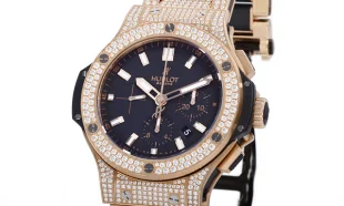 ウブロ ビッグバン ゴールド ブレスレットパヴェ 301.PX.1180.PX.3704 スーパーコピー 時計