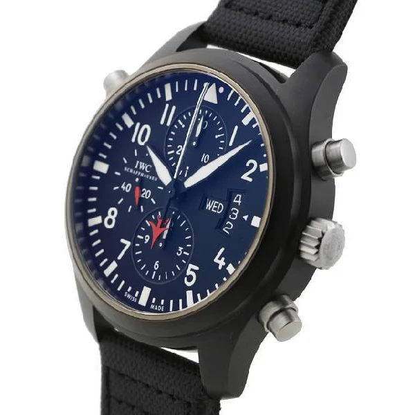IWC スーパーコピー パイロットウォッチ ダブルクロノ トップガン IW379901