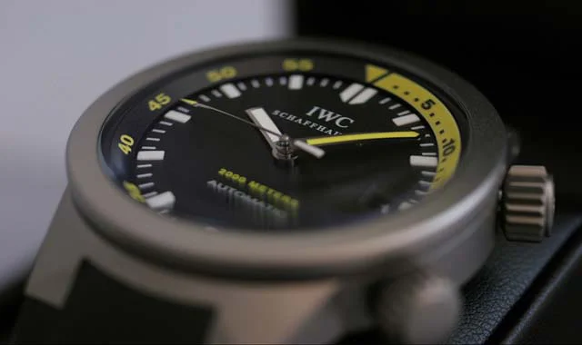 IWC 時計コピー アクアタイマー チタン オートマティック 黒 IW353804