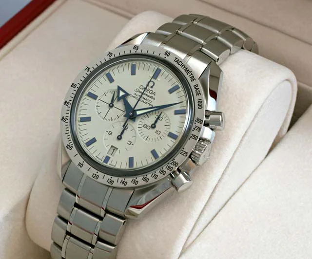 ブランド オメガ 腕時計コピー通販 スピードマスター ブロードアロー　ホワイト文字盤 3551-20