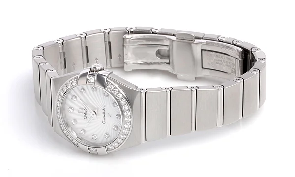 オメガ時計コピーレーション ブラッシュクォーツ 123.15.24.60.55.002