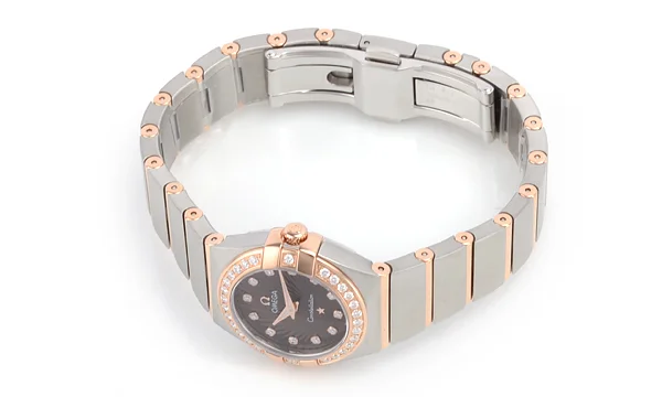 オメガ時計コピーレーション ブラッシュクォーツ 123.25.24.60.63.001