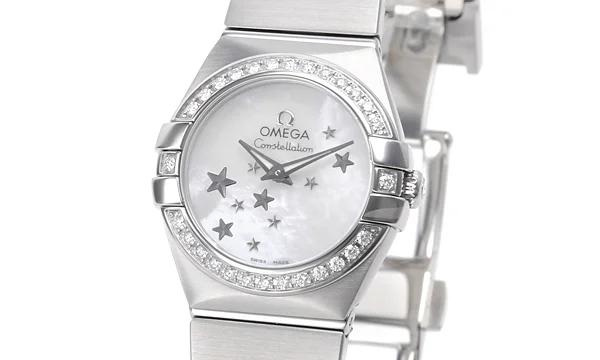 オメガ時計コピーレーション ブラッシュクォーツ 123.15.24.60.05.003