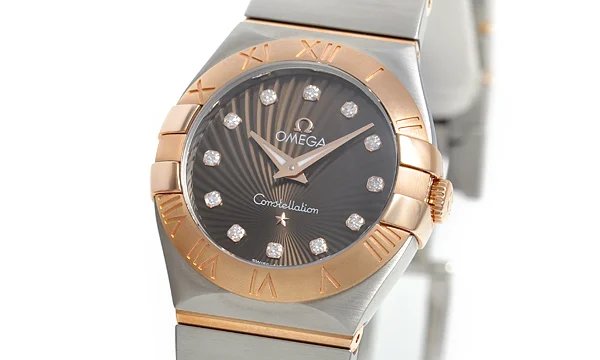 オメガ時計コピーレーション ブラッシュクォーツ 123.20.27.60.63.001