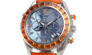 ブランド オメガ 人気 シー コーアクシャル プラネットオーシャンクロノ 222.28.46.50.57.005 時計