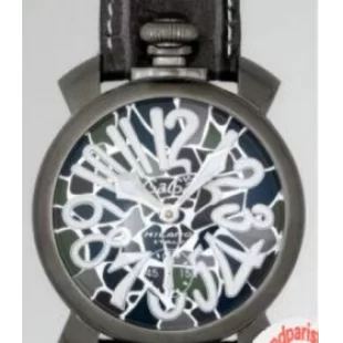 GAGAガガミラノ マニュアーレ 48mm 手巻き 5012.MOSAICO1S ウォッチ