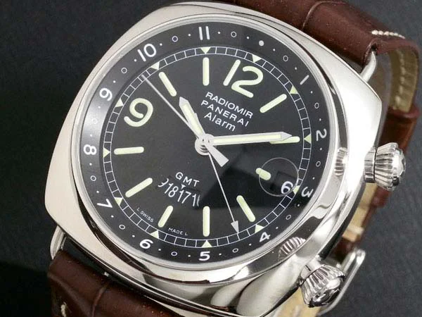 パネライ(PANERAI) スーパーコピー時計 ラジオミール GMTアラーム PAM00098