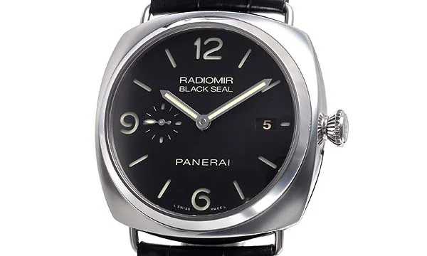 パネライ(PANERAI) コピー時計 ラジオミールブラックシール 3デイズオートマチック４５㎜ PAM00388