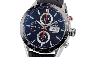 人気 タグ·ホイヤー カレラタキメーター クロノデイデイト モナコグランプリ CV2A1F.FT6033 腕時計