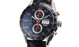 人気 タグ·ホイヤー カレラタキメーター クロノデイデイト CV2A1E.FC6301 腕時計