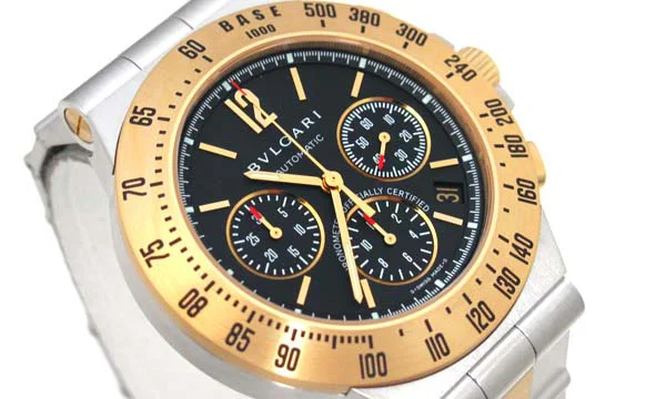 Bvlgari ブルガリ時計偽物 コピー ディアゴノプロフェッショナルタキメトリッククロノ CH40SGDTA