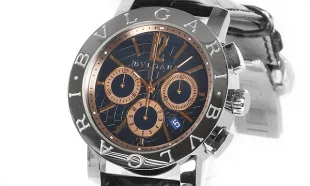 ブルガリ クロノ タイプ 新品メンズ BB42C3SLDCH スーパーコピー 時計