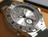 ブランド ブルガリ ディアゴノ プロフェッショナルGMT GMT40C5SVD スーパーコピー 時計 (2)